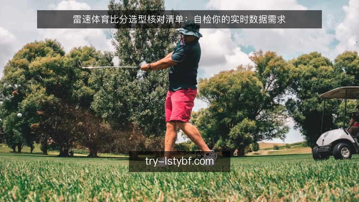 雷速体育比分选型核对清单：自检你的实时数据需求
